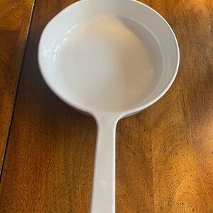 Corningware Range TopperWhite Ceramic Frying Pan 8.5”